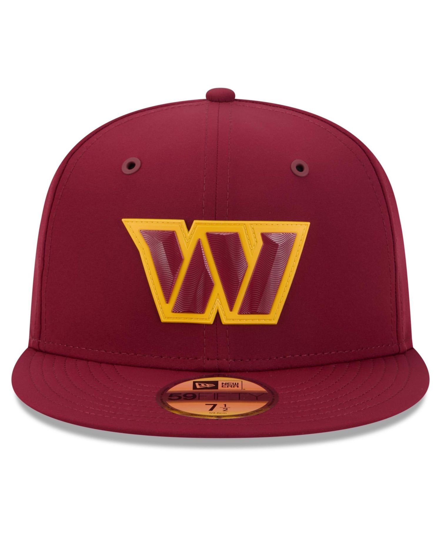 Men's Burgundy Washington Commanders 2026 Sideline 59FIFTY Fitted Hat