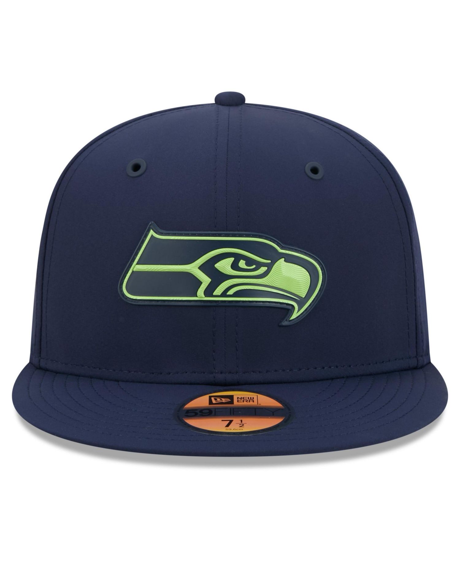 Men's College Navy Seattle Seahawks 2026 Sideline 59FIFTY Fitted Hat