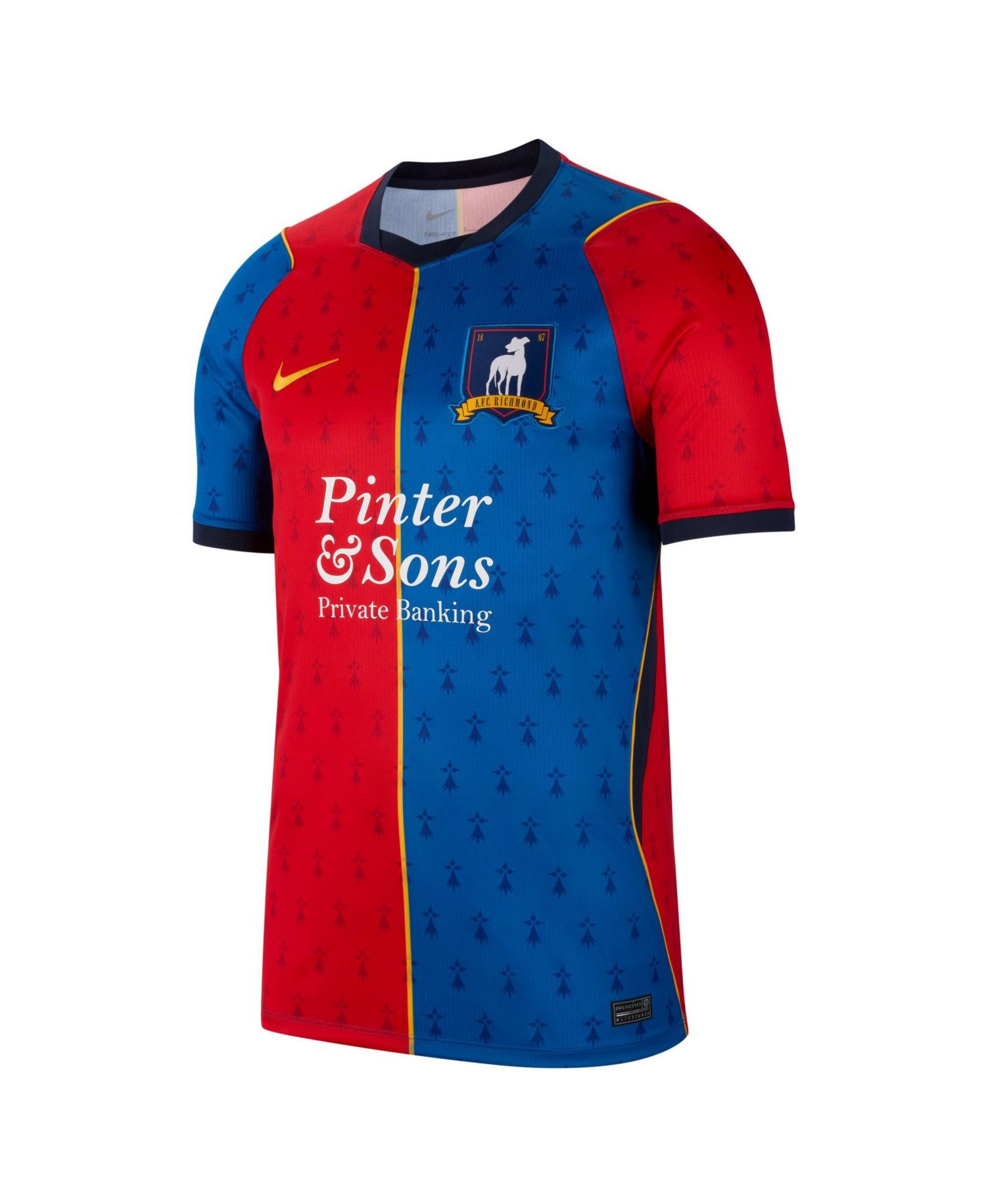 Men's Royal/Red AFC Richmond x Ted Lasso Home Stadium Replica Jersey
