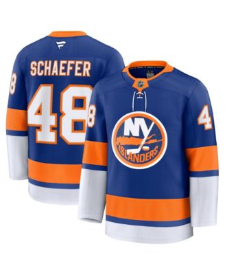 Men's Matthew Schaefer Royal New York Islanders Home Premium Jersey