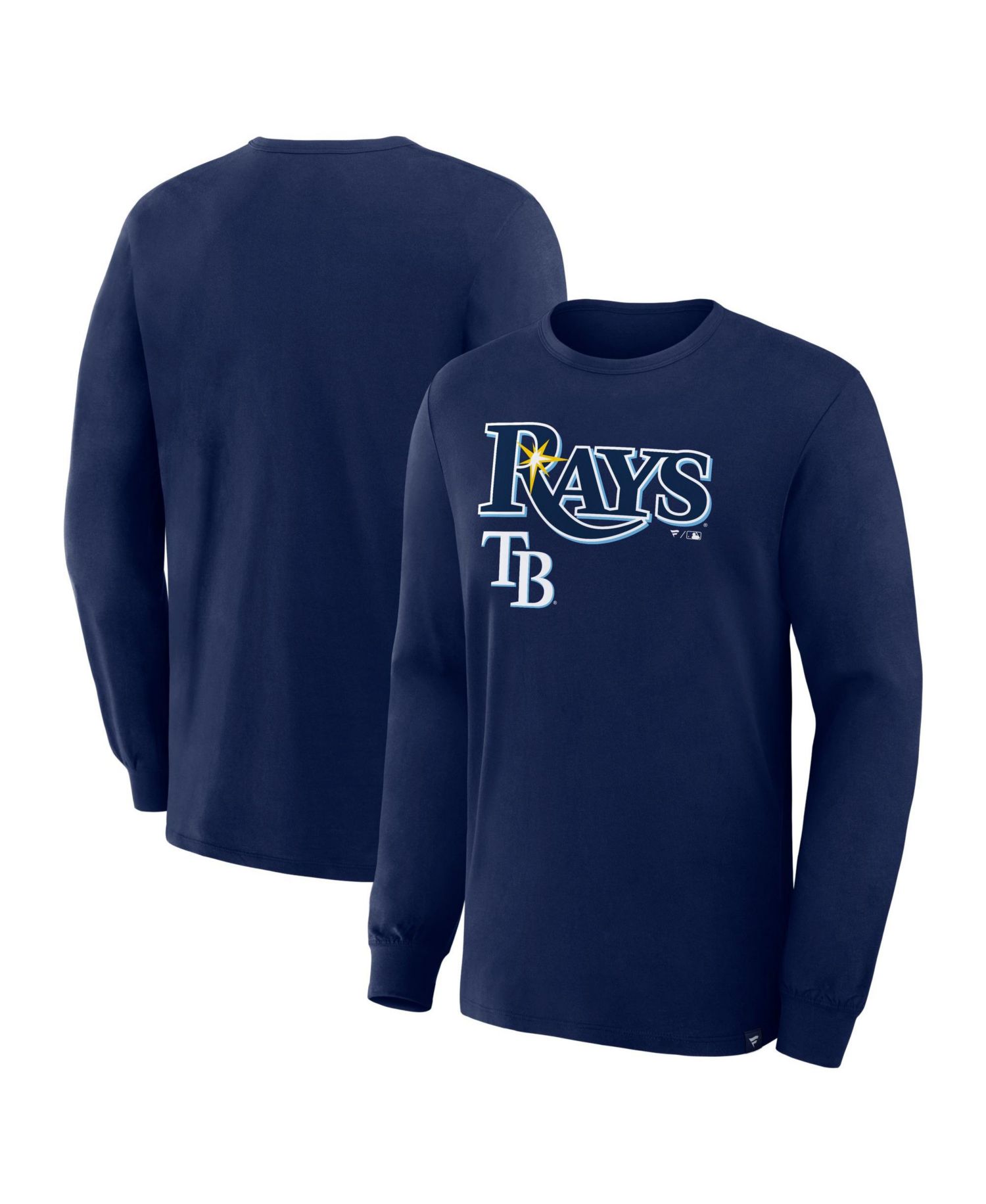 Men's Navy Tampa Bay Rays Lock-Up Legacy Long Sleeve T-Shirt