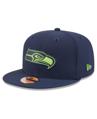 Men's College Navy Seattle Seahawks 2026 Sideline 9FIFTY Snapback Hat