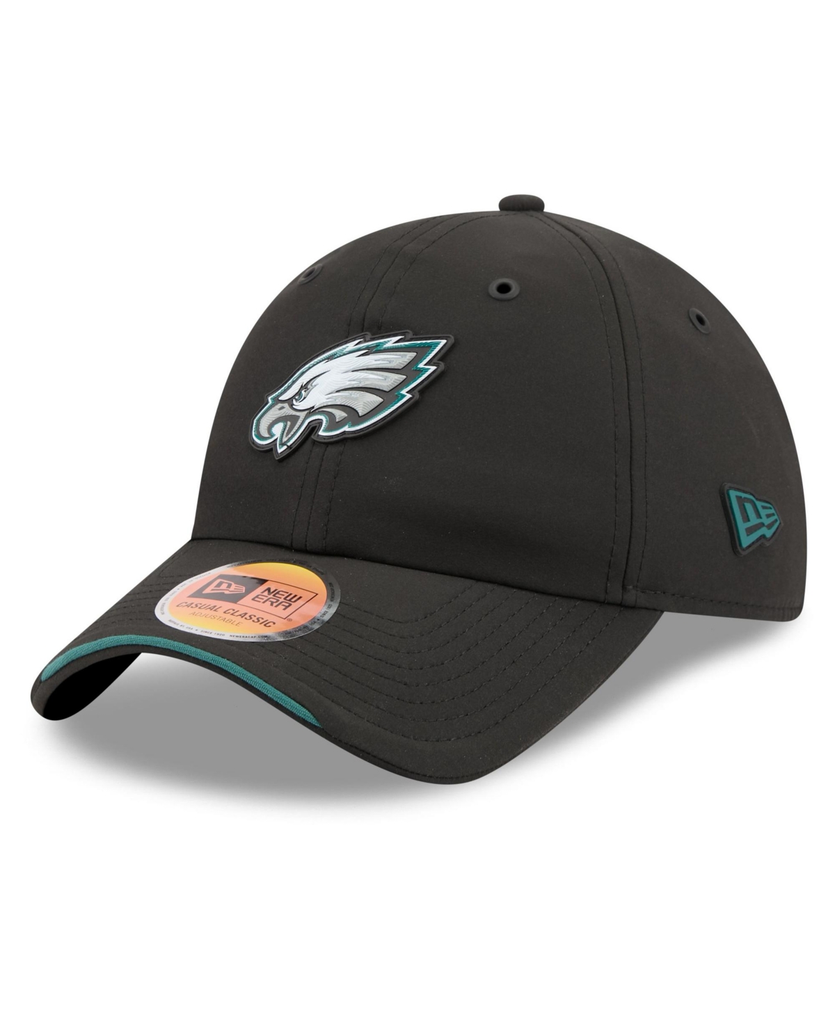 New Era Men's Black Philadelphia Eagles 2026 Sideline Casual Classic Adjustable Hat - Black