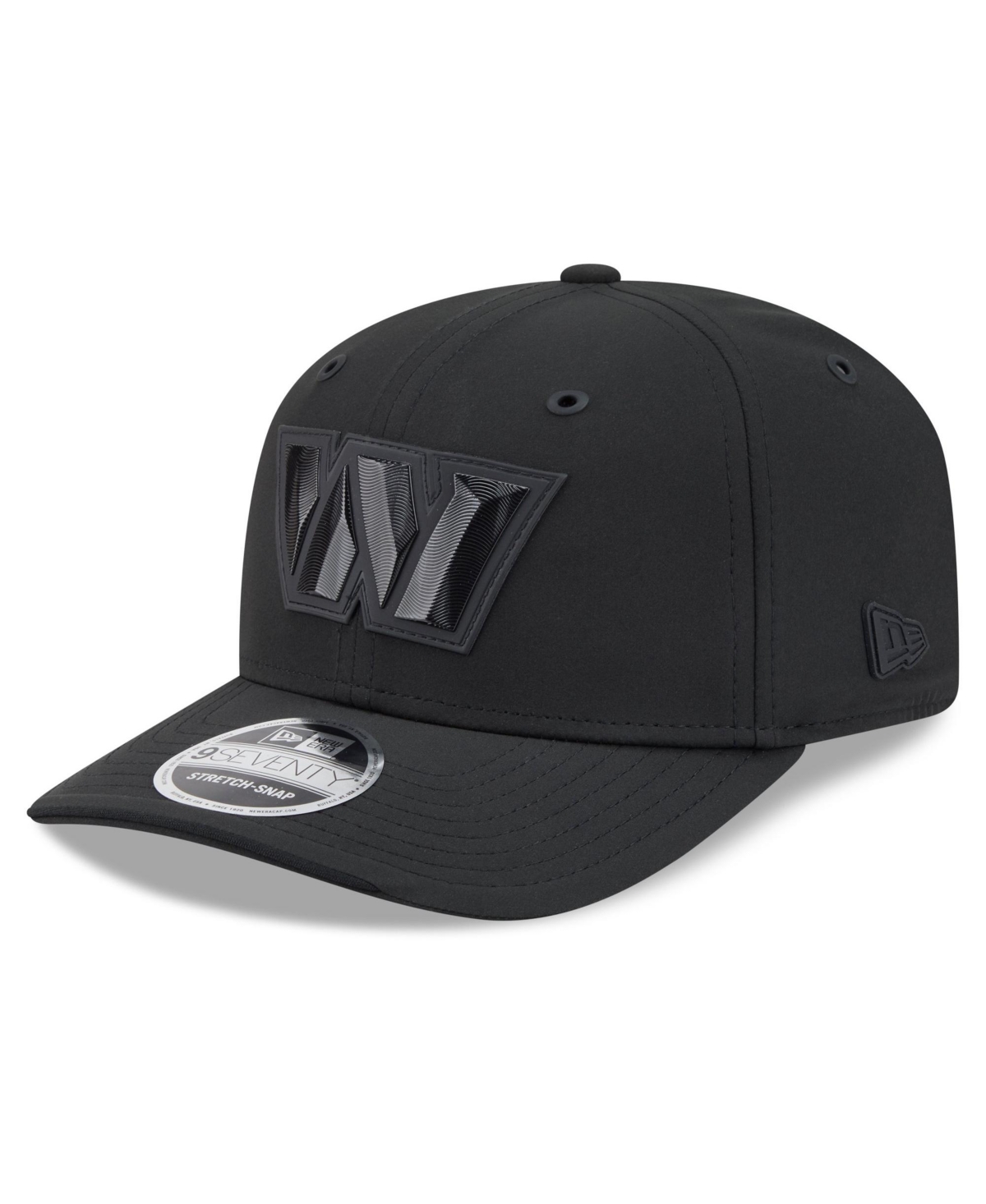 New Era Men's Black Washington Commanders 2026 Sideline 9SEVENTY Adjustable Hat - Black