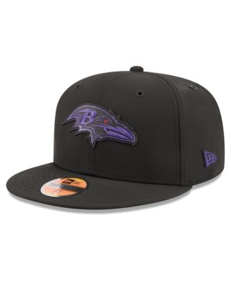 Men's Black Baltimore Ravens 2026 Sideline 59FIFTY Fitted Hat