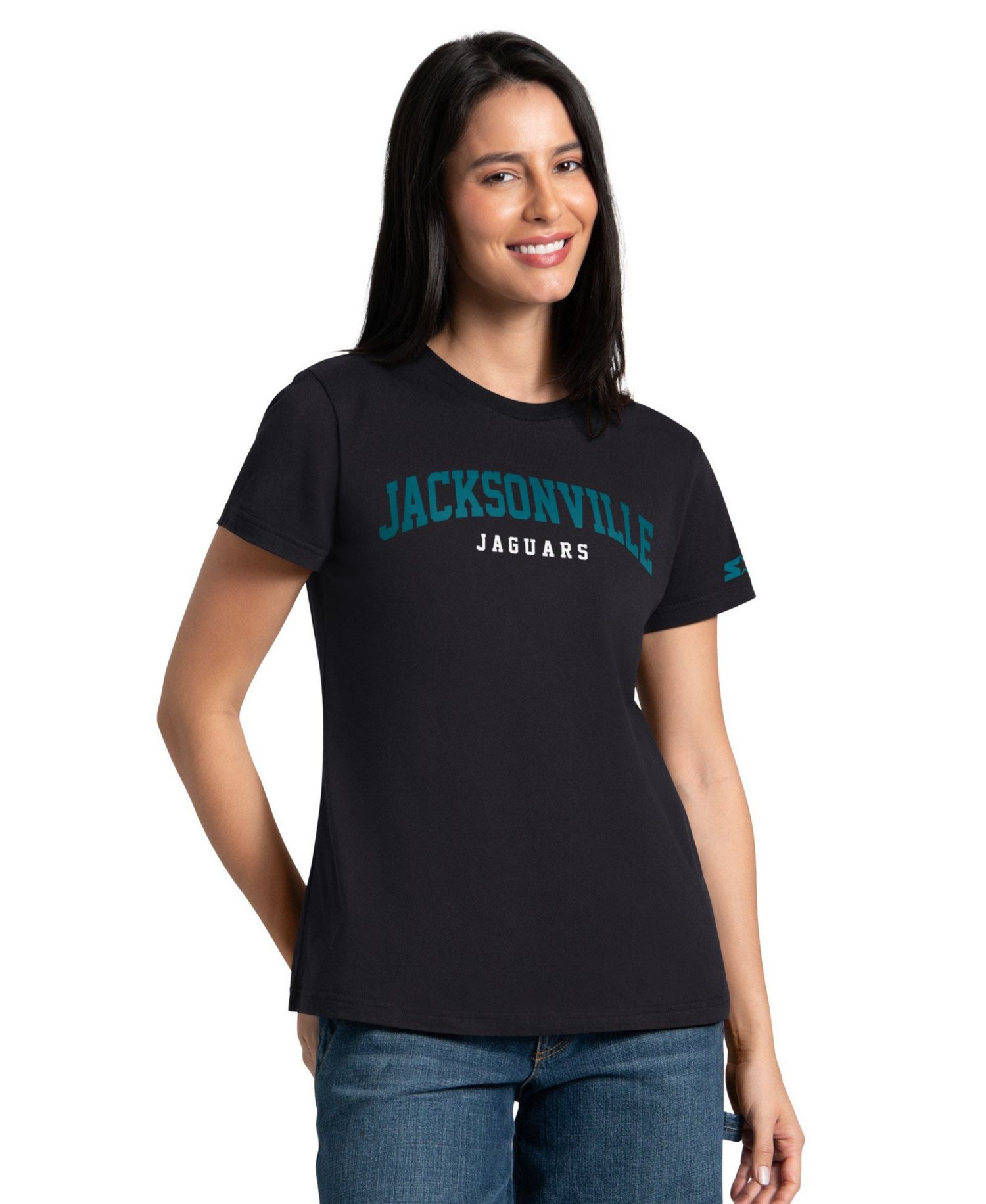 Women's 2-piece Black/Teal Jacksonville Jaguars T-Shirt