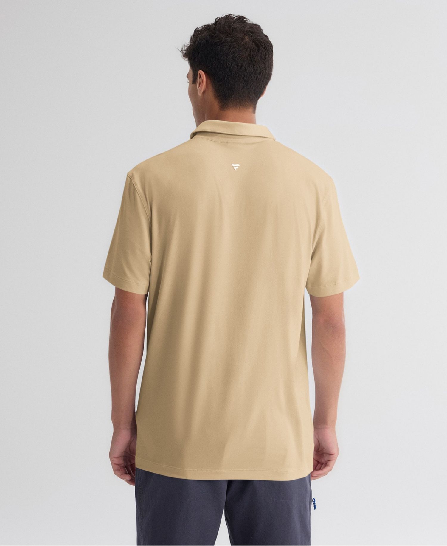 Men's Tan Philadelphia Eagles Clutch Polo Shirt