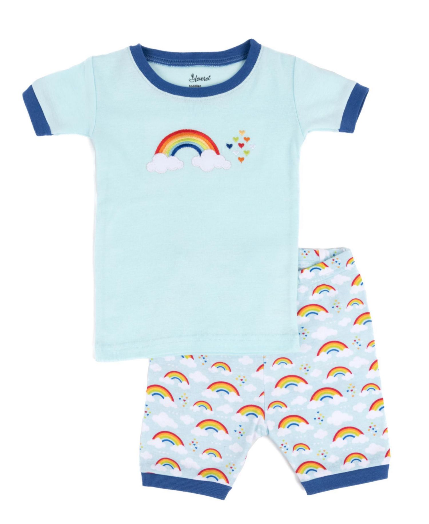 Big Boys Little/Big 2-Piece (6- 10) Short Sleeve Cotton Novelty Pajama Set