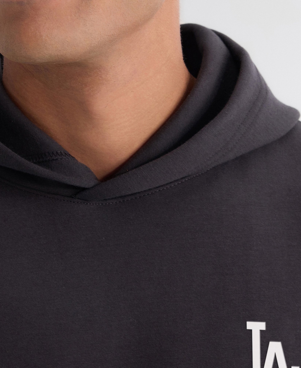 Fanatics Men's Charcoal Los Angeles Dodgers Clutch Tri-Blend Hoodie