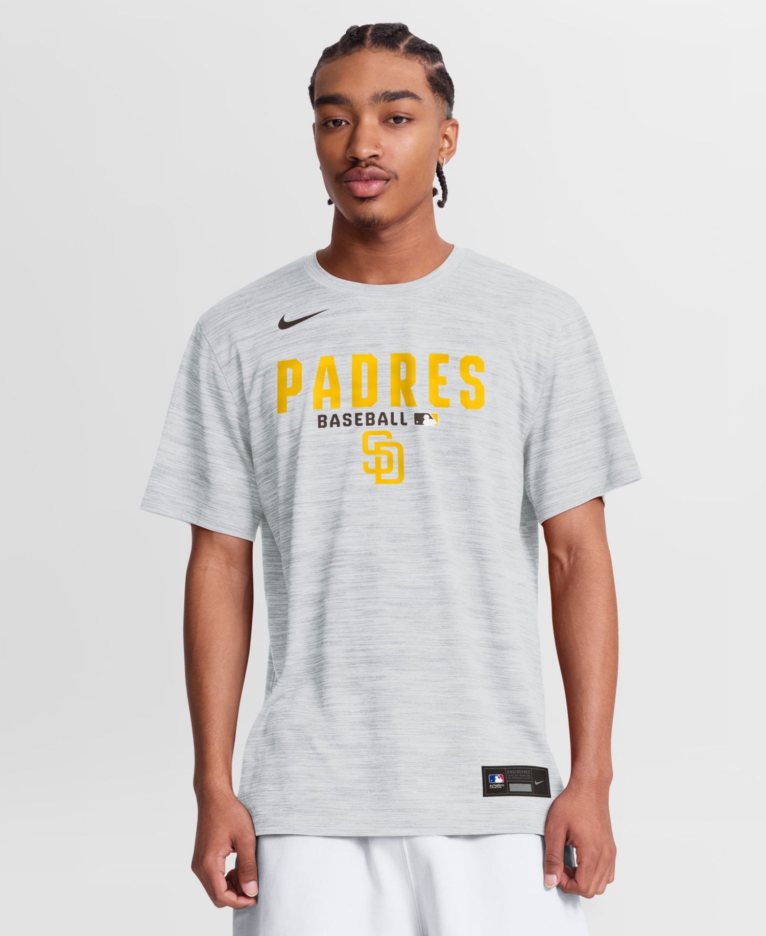 Men's White San Diego Padres Authentic Collection Velocity Dri-FIT T-Shirt