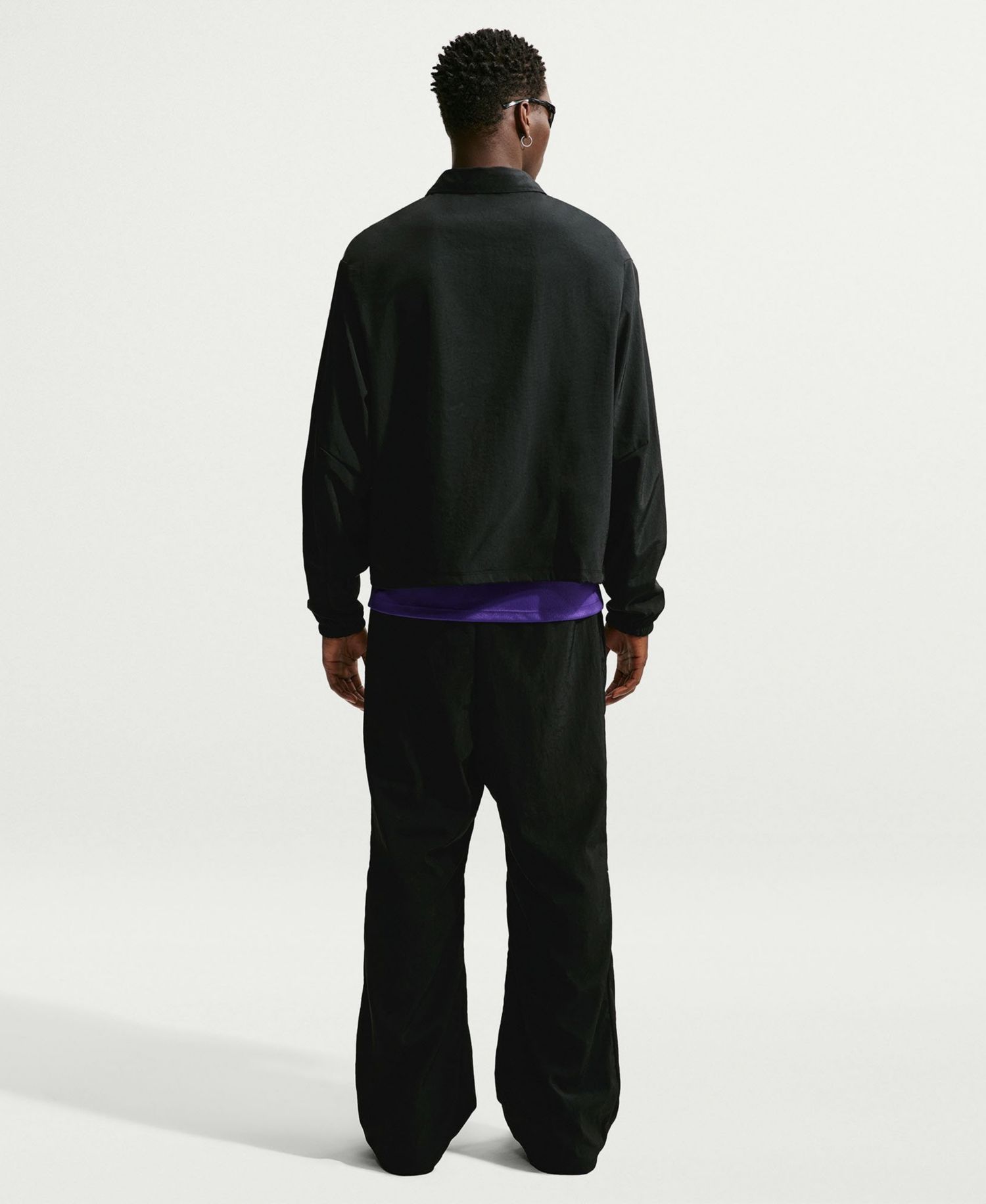 Men's Black Barcelona 2026/27 Away Woven Pants