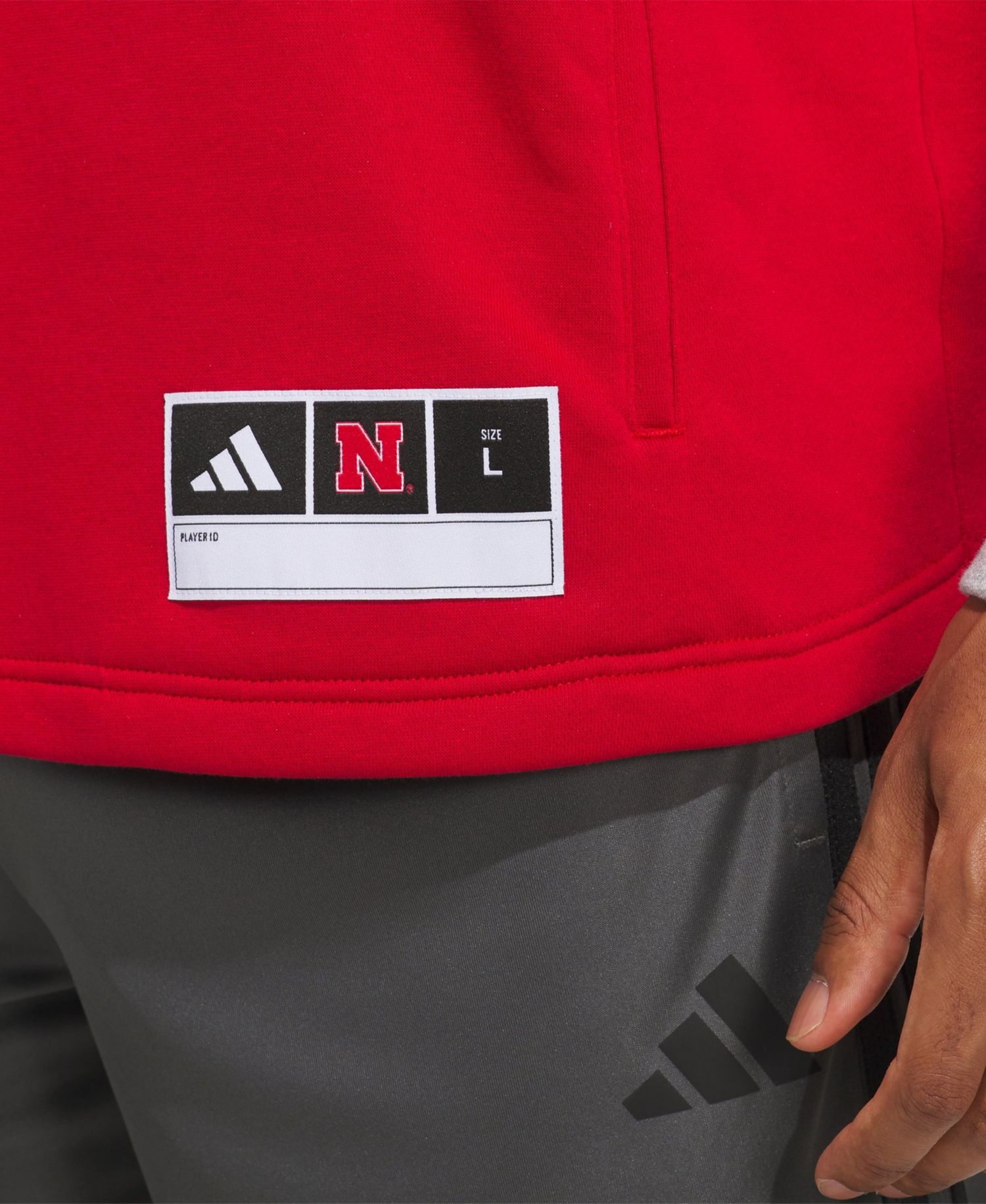 Men's 1 Scarlet Nebraska Huskers Home Hoodie