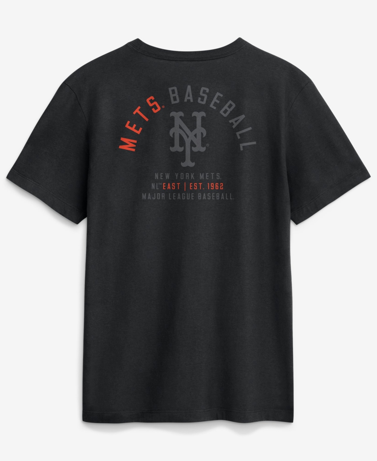 Nike Men's Black New York Mets Split Logo T-Shirt