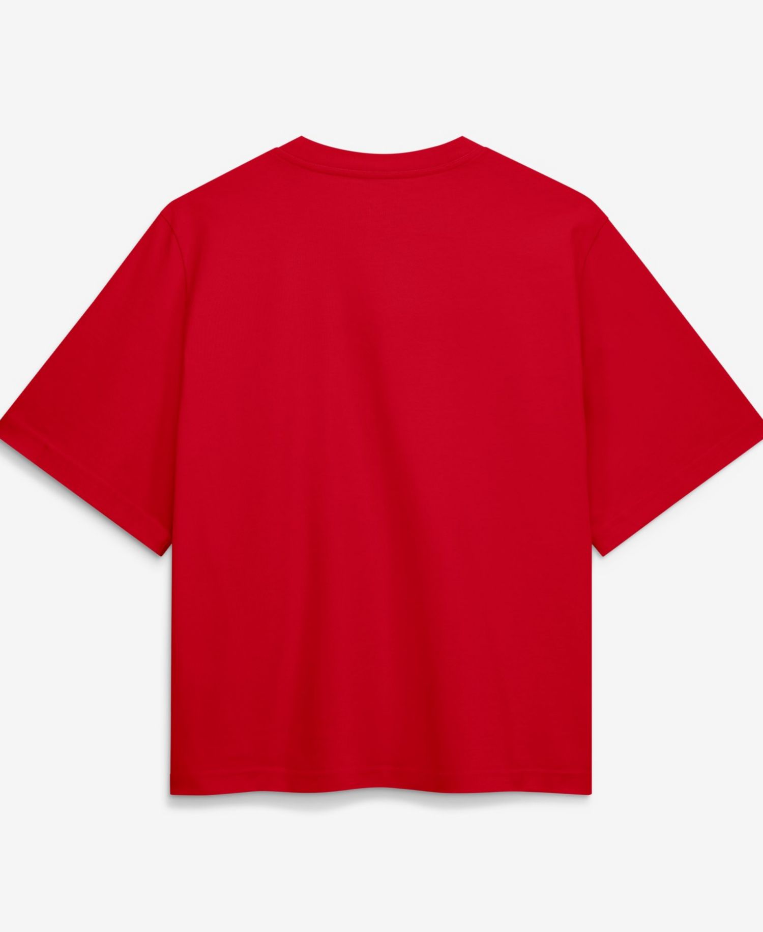 Women's Scarlet Ohio State Buckeyes Arch Logo Boxy T-Shirt