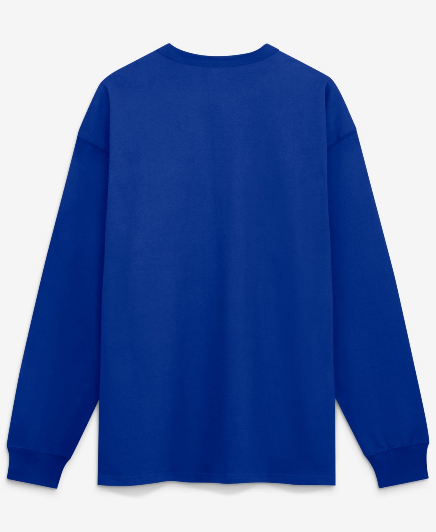 Men's Royal New England Patriots Red Zone Long Sleeve Max90 T-Shirt
