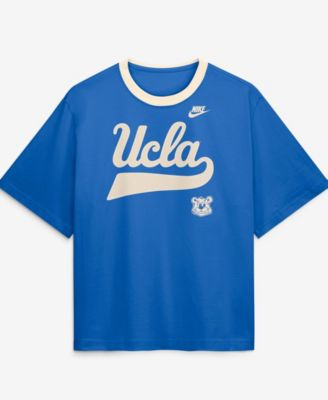 Women's Blue UCLA Bruins Legacy Fight Song Boxy T-Shirt