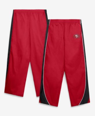 Women's Scarlet/Black San Francisco 49ers Team First Backwards Lateral Nylon Pants