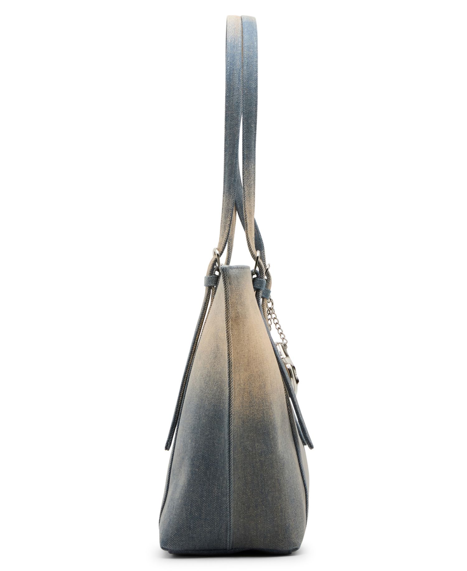Slouchy Denim Tote Handbag