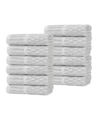 Juno Cotton Blend 12-Piece Wash Cloth Set