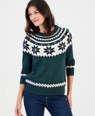 Women's Fair Isle Crewneck Sweater