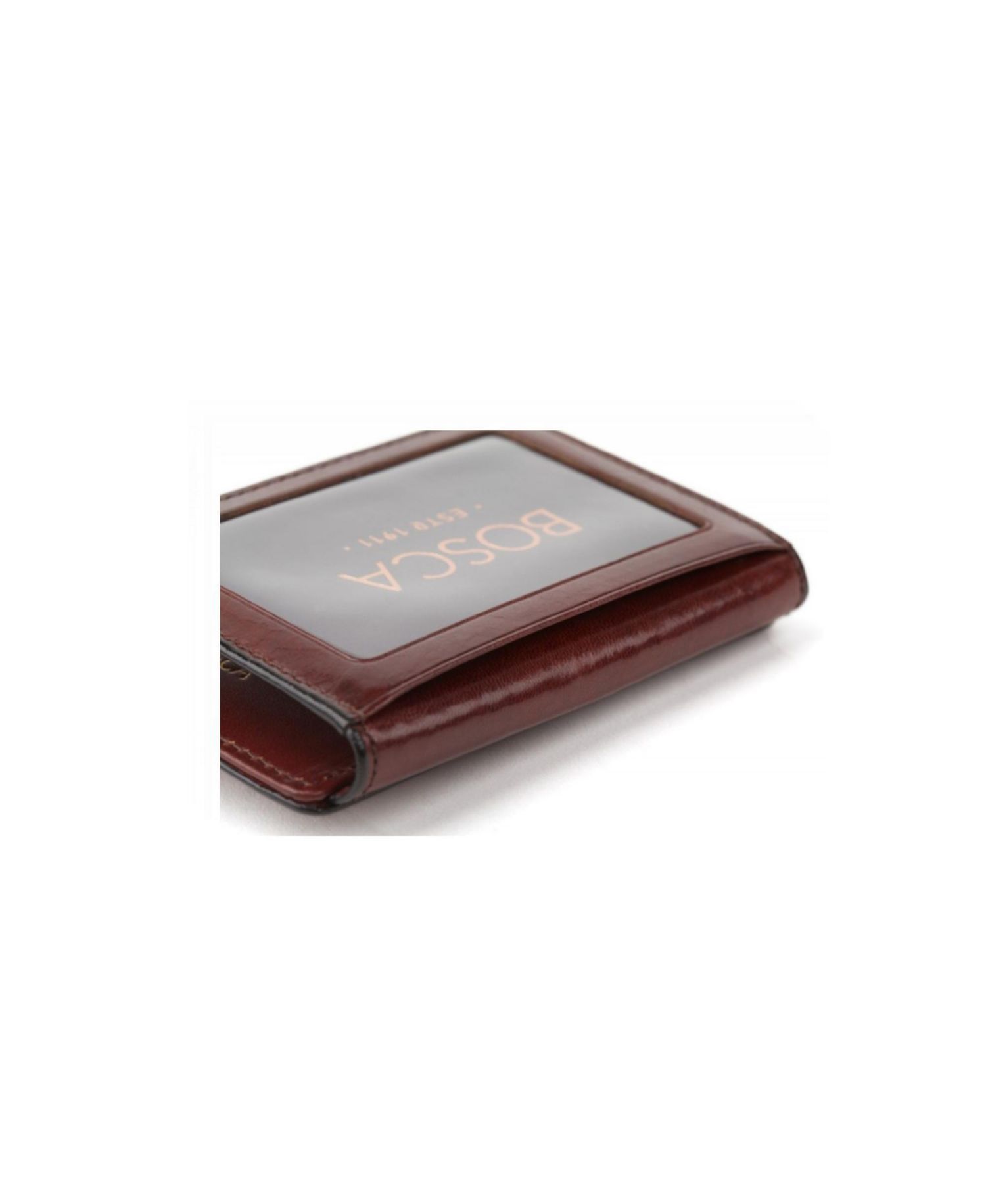 Men's Old Leather Front Pocket ID Wallet