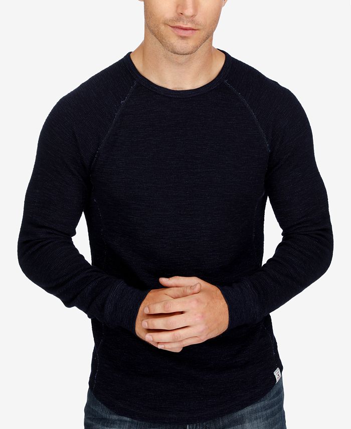 Lucky Brand Men's Thermal Crew Neck Shirt Macy's