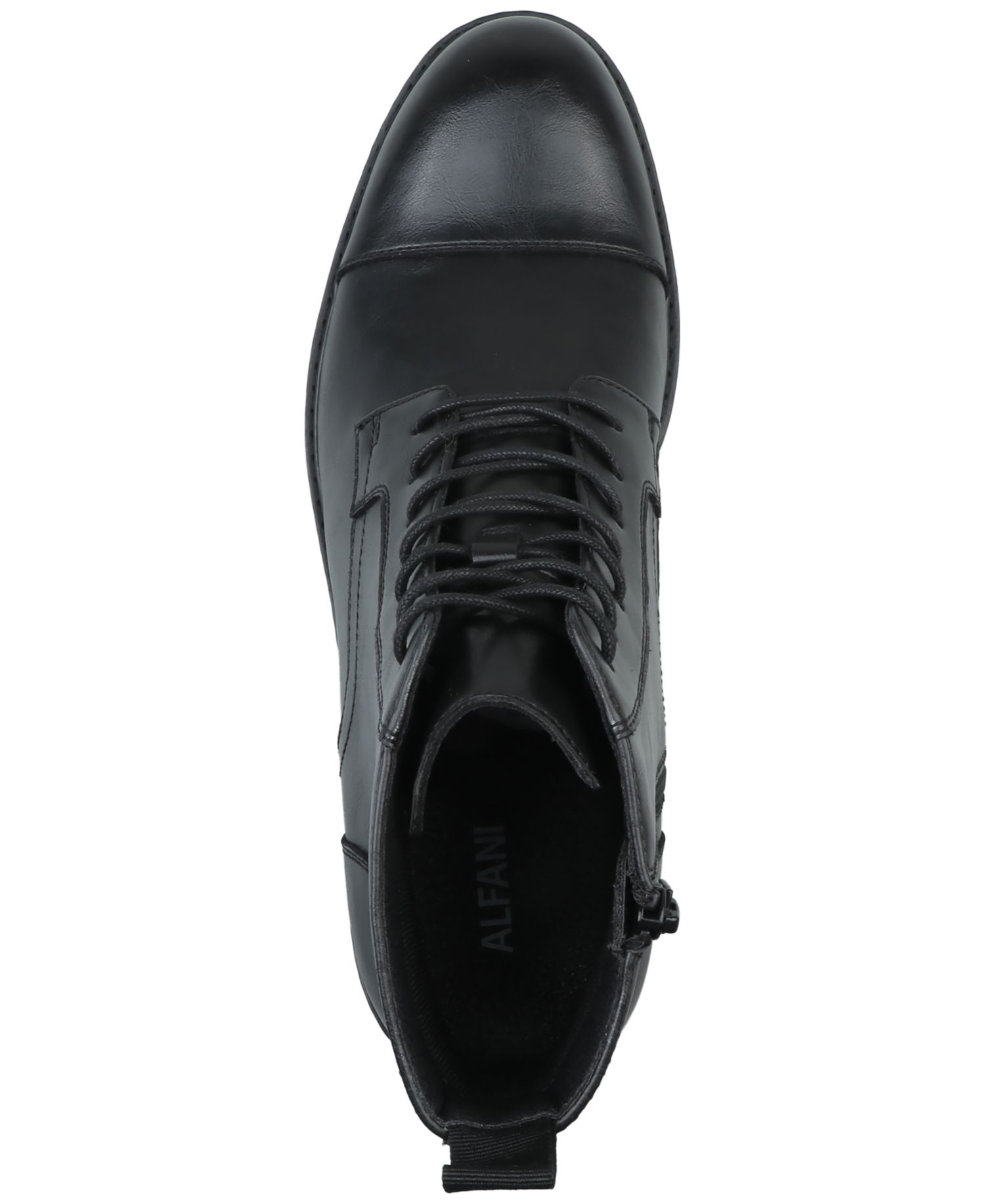 Men's Lace-Up Cap-Toe Boots