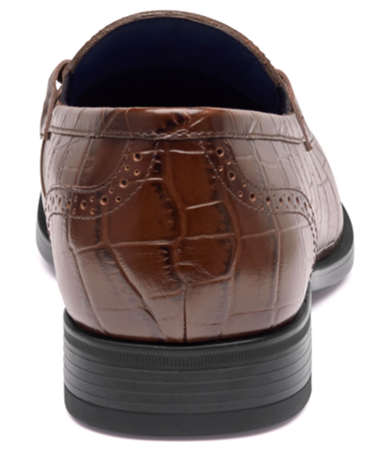 Men's Gibbons Bit Memory Foam Almond-Toe Loafers