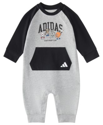 Baby Boys' Color-Block Sport Long-Sleeve Coverall 