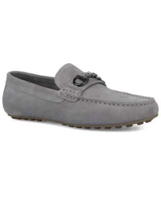 Men's Genuine Suede Slip-On Bit Driving Loafers