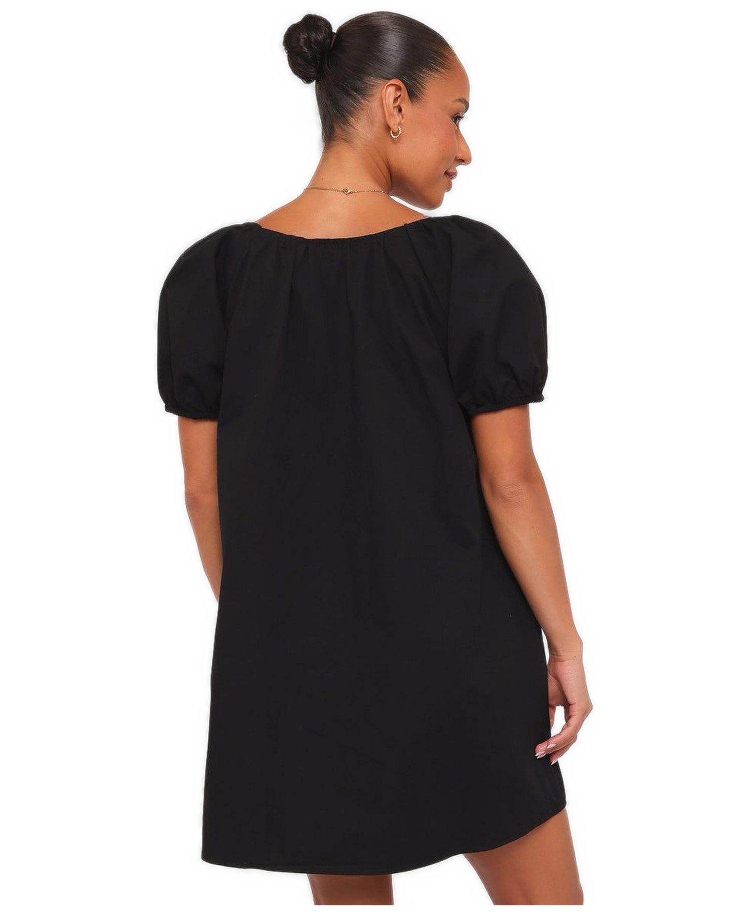Women's Marty V-Neck Short-Sleeve Mini Dress