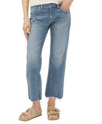 Women's Suki Mid-Rise Wide-Leg Curvy-Fit Jeans