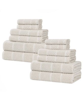 Naples Cotton 12-Piece Towel Set