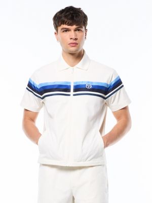 Men's Striscia Short-Sleeve Full-Zip Track Jacket