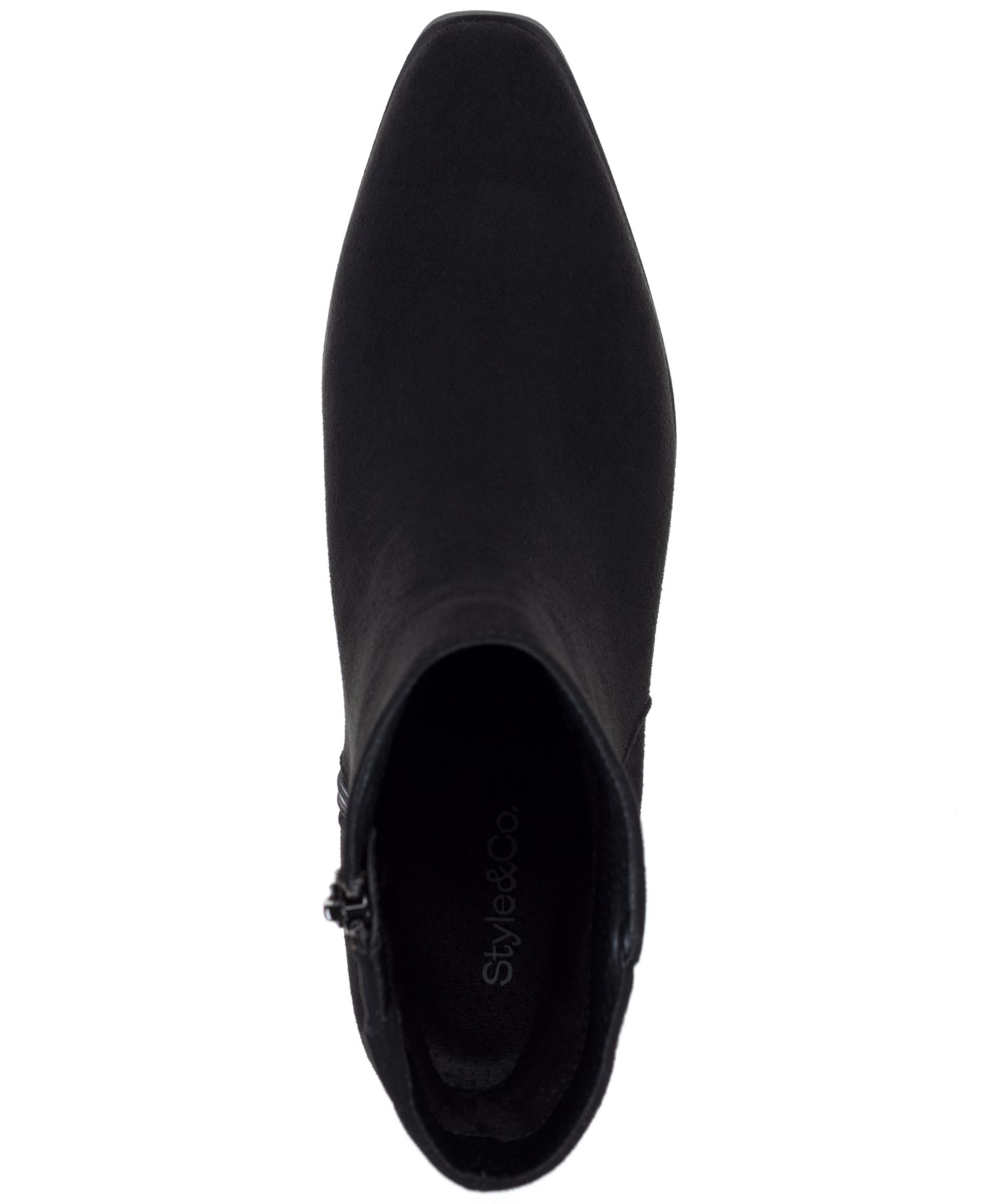 Women's Diamond Almond Toe Booties
