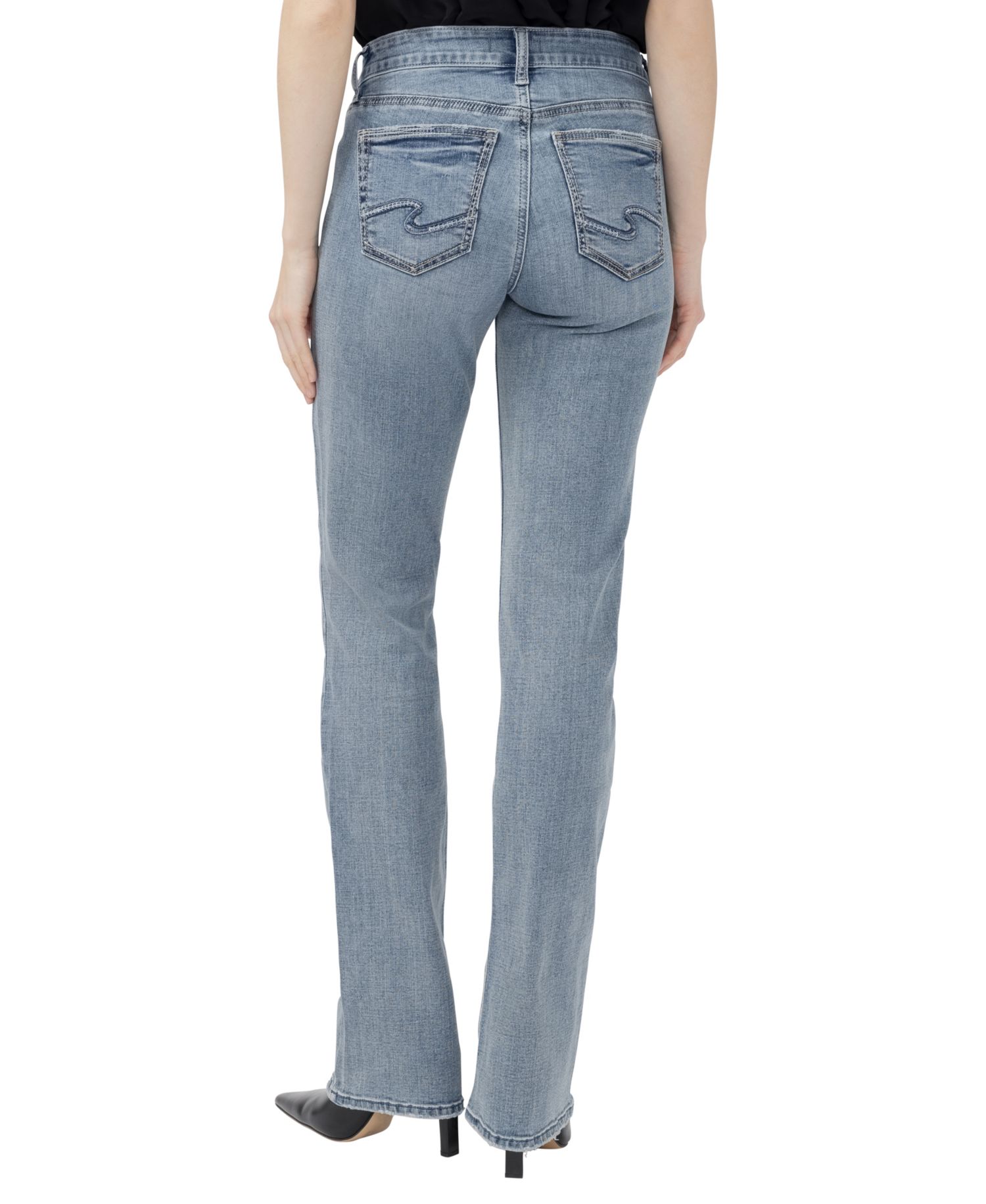 Women's Elyse Slim Boot Stretch Bootcut Cotton-Blend Jeans