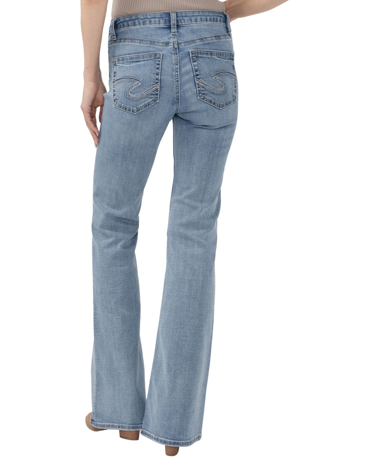 Women's Most Wanted Mid-Rise Flared-Leg Jeans