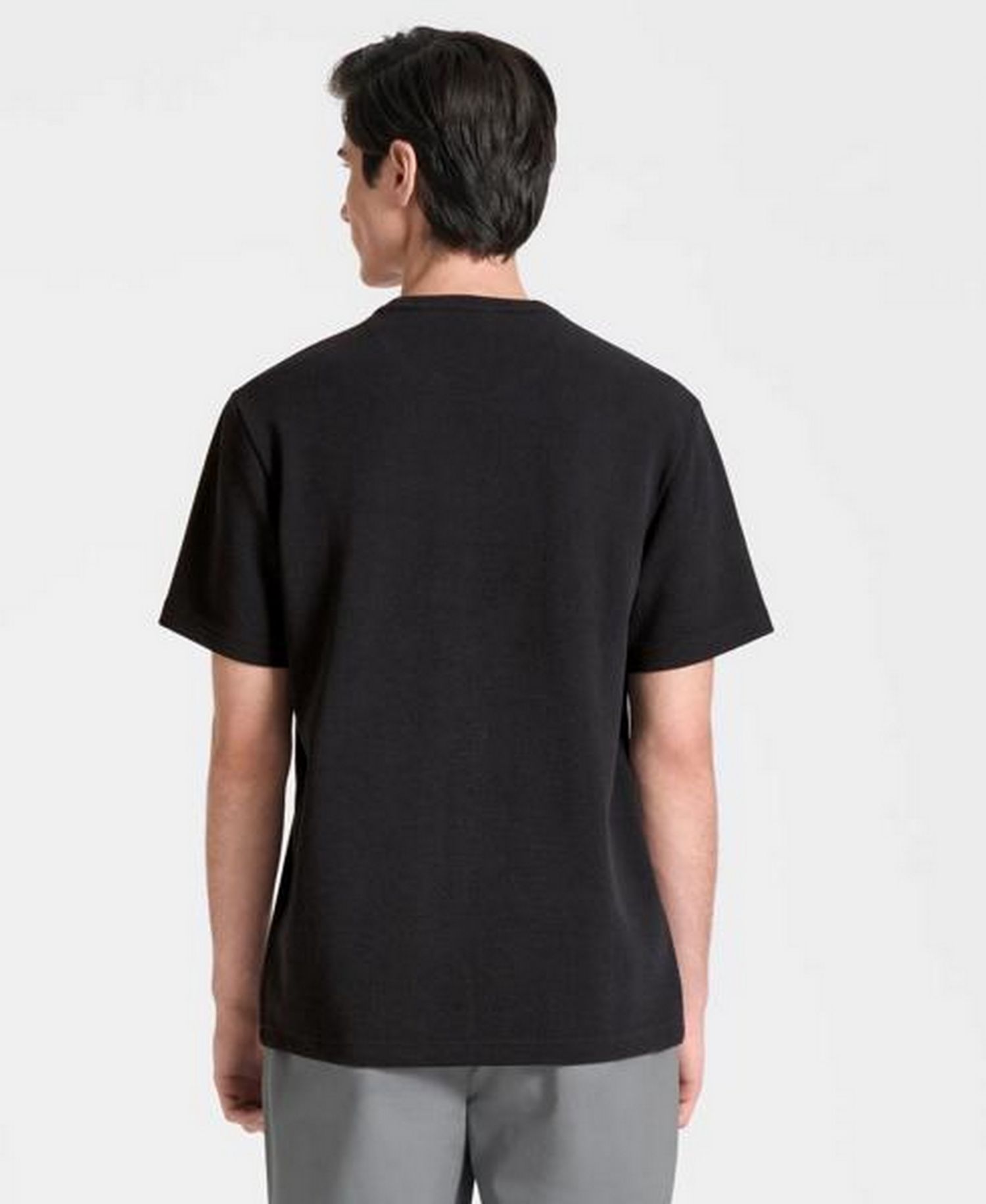 Men's Wilton Textured Crewneck Classic-Fit T-Shirt