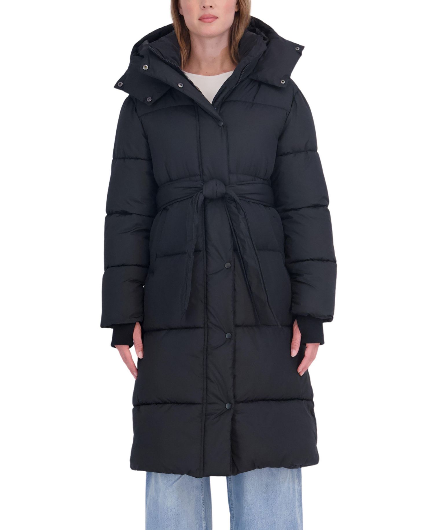 Women's Long Hooded Puffer Coat