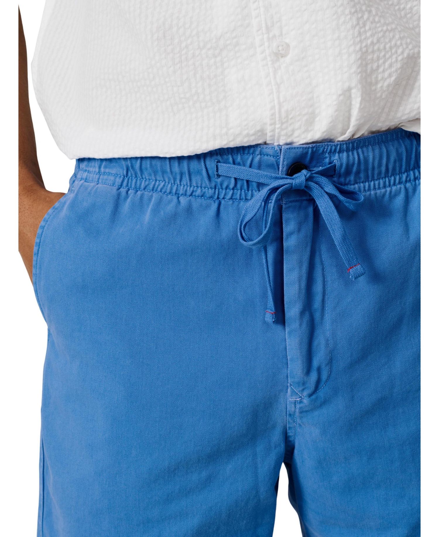 Men's Allanby Drawstring Cotton Shorts, 6.3" Inseam