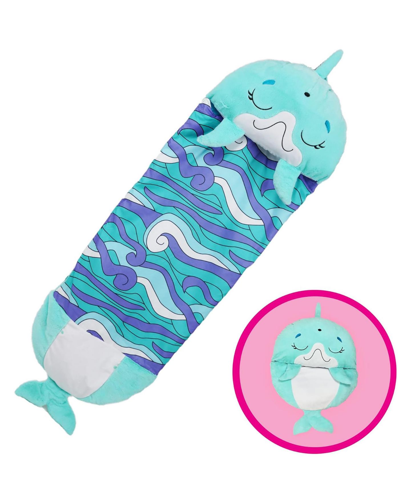 Детские мягкие игрушки Happy Nappers Med - Dolphin Disco — фото 8