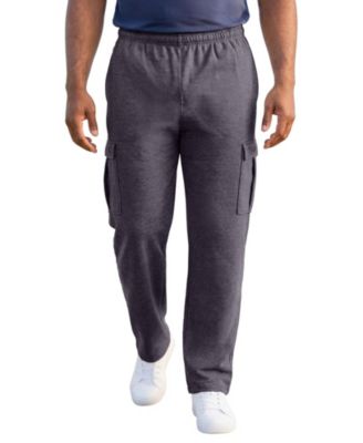Men's Relaxed-Fit Cargo Fleece Sweatpants