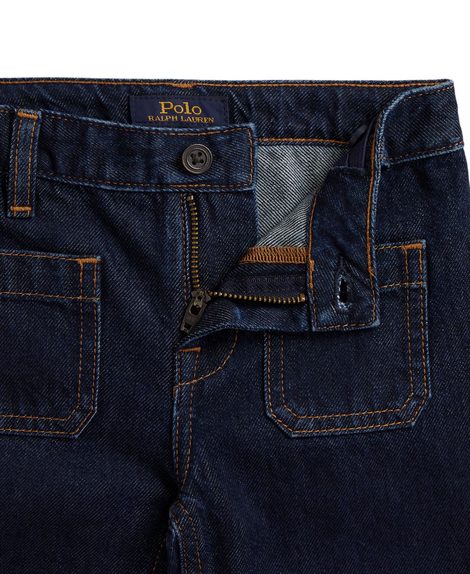 Girls' 2T-6X Logo Flared Jeans