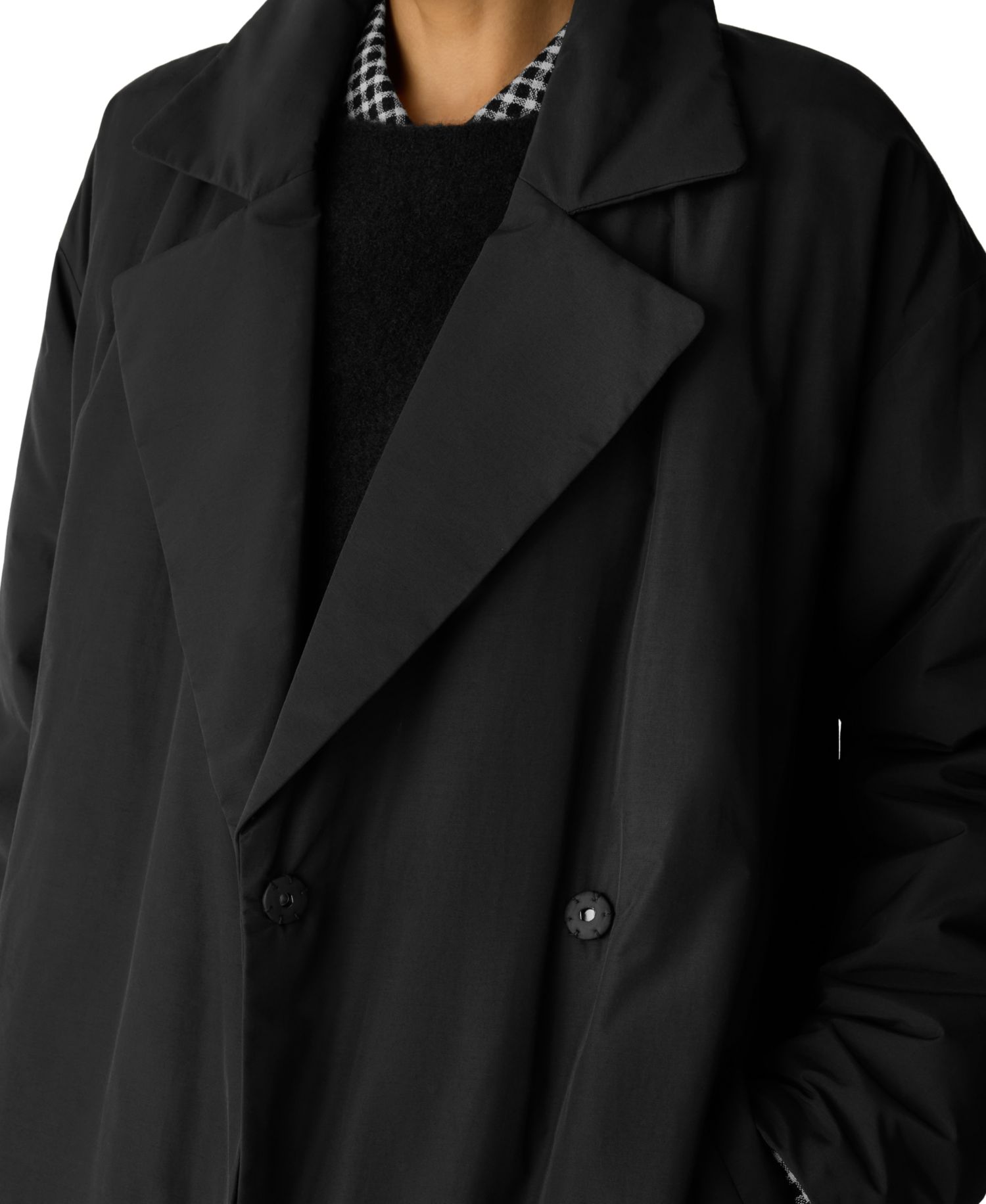 Women's Padded-Lightweight Trench Coat