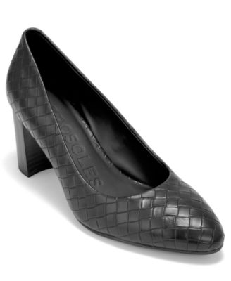 Women's Betsy Block Heel Slip-On Pumps