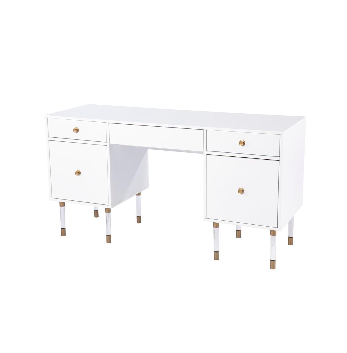 Augusta Home Holly and Martin Helston Desk - White