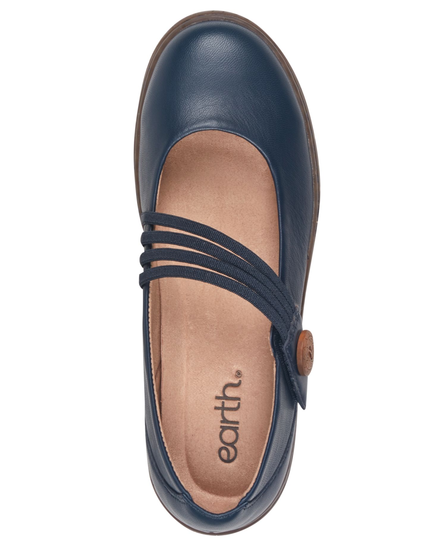Women's Vannie Elastic Mary Jane Flats