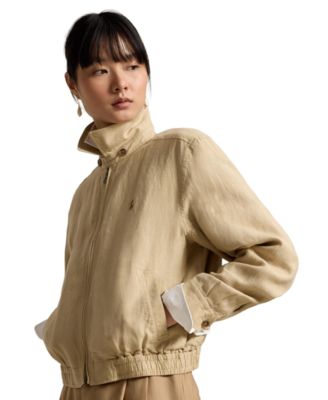 Women's Linen Windbreaker