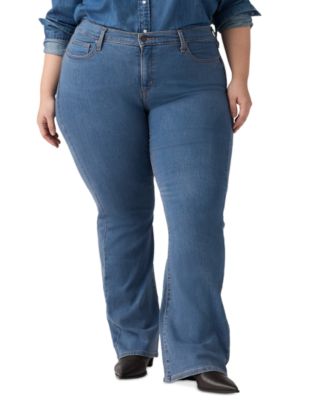  Trendy Plus Size 315 Mid-Rise Shaping Bootcut Jeans