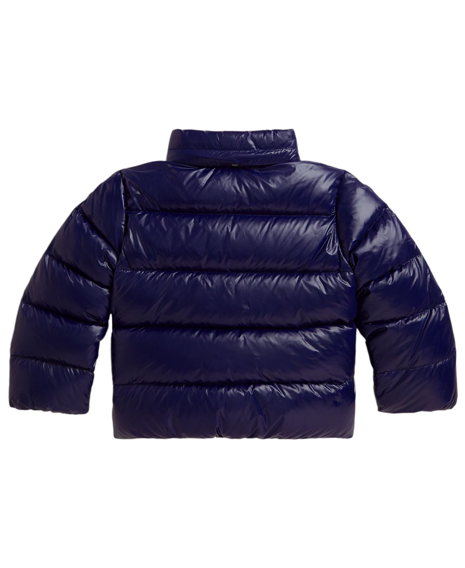 Girls' 2T-6X Glossy Down Hooded Jacket